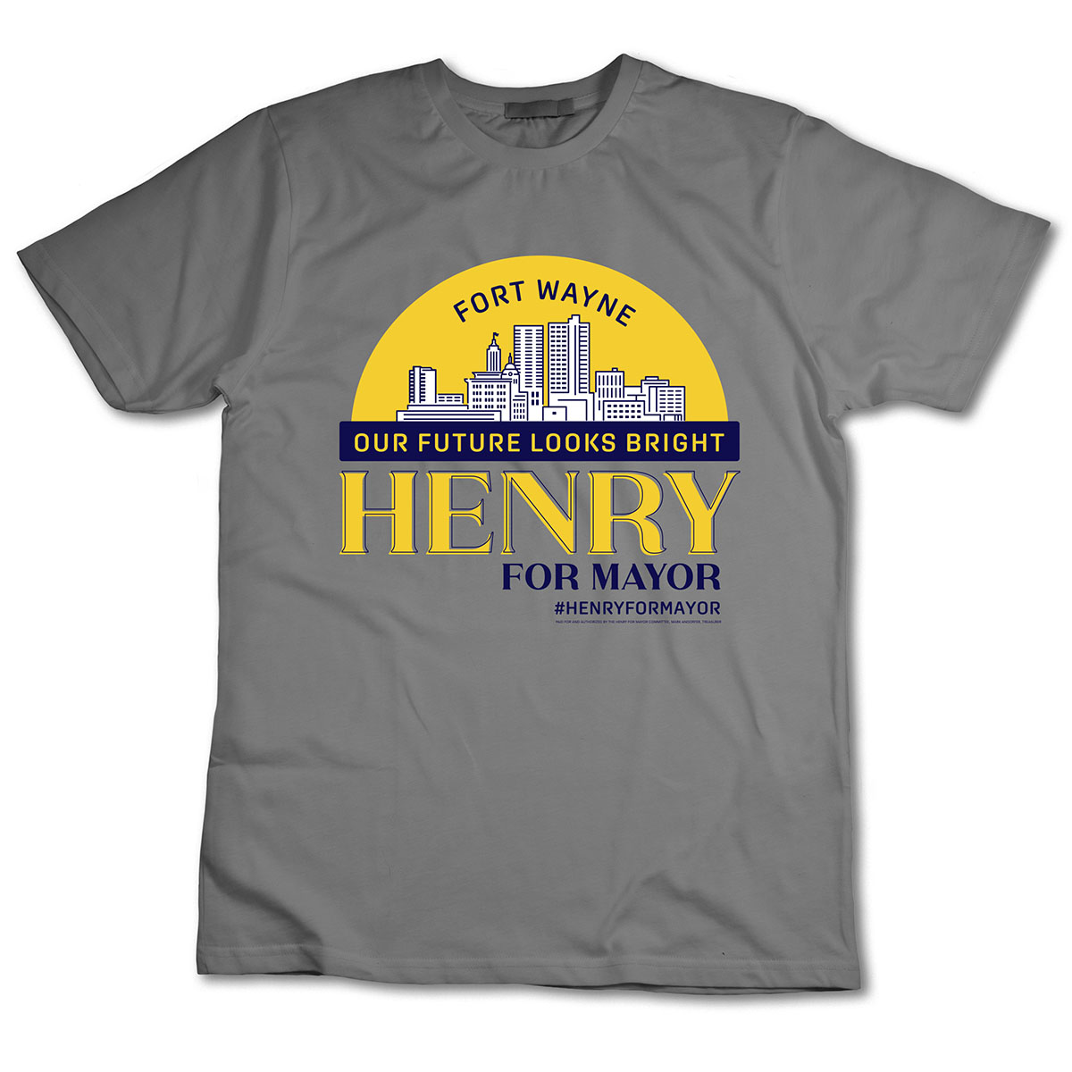 Henry for Mayor PROMOTIONAL SHIRTS
